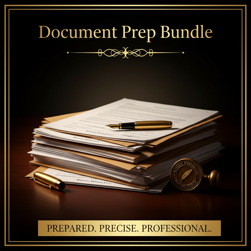 Document Prep Bundle