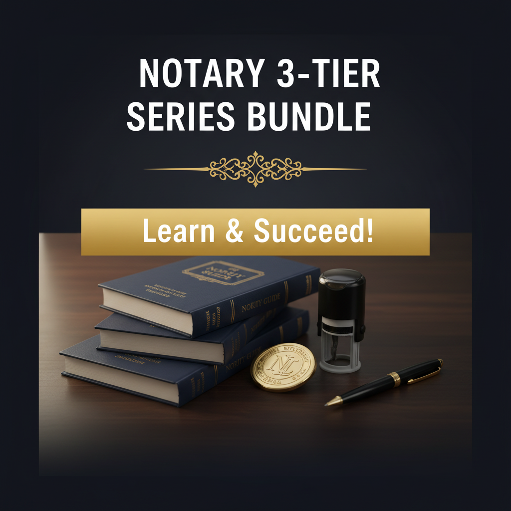 Notary 3-Tier Series Bundle