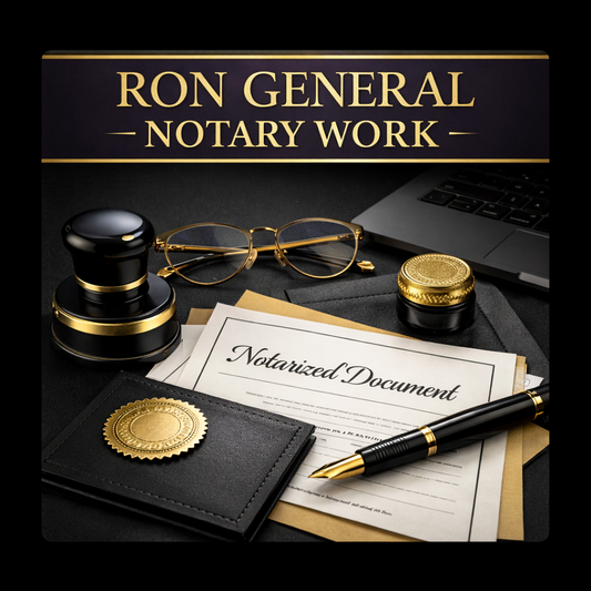 RON for School / Employment / Government Forms