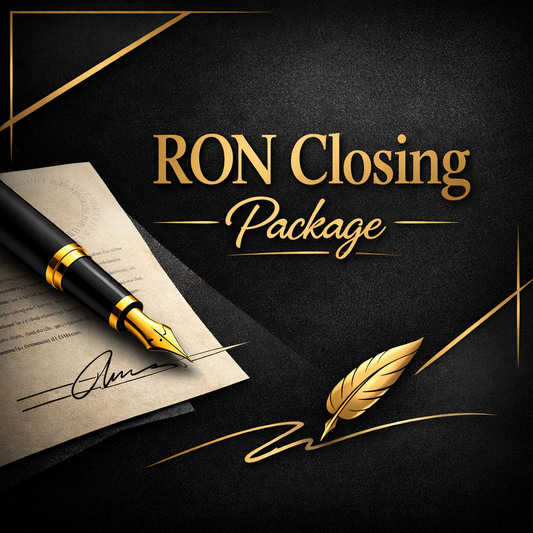 Full RON Closing Package