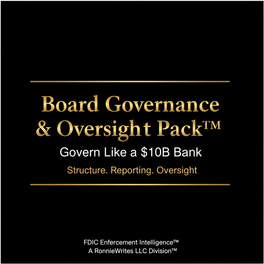 Board Governance & Oversight Pack™