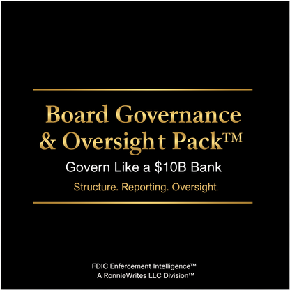 Board Governance & Oversight Pack™