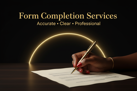 Form Completion Services Thumbnail