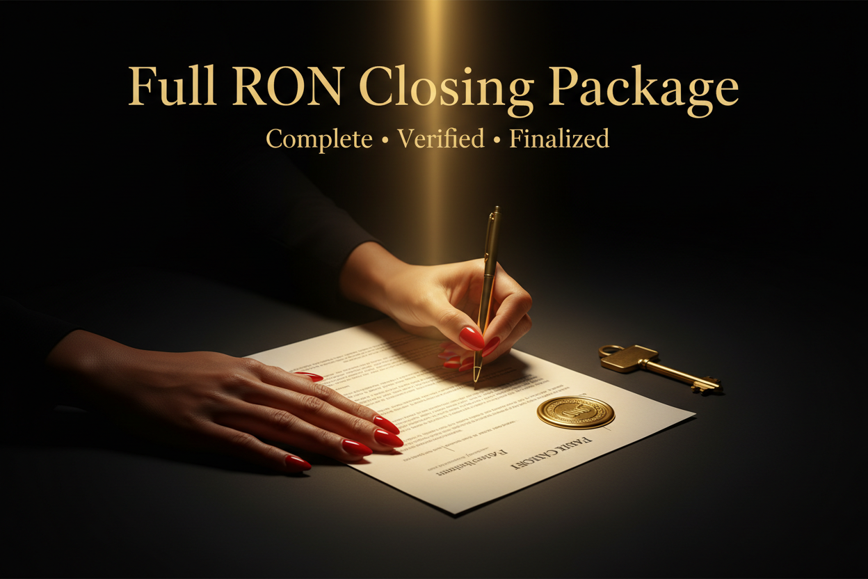 Full RON Closing Package Thumbnail