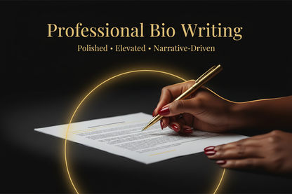 Professional Bio Writing Thumbnail