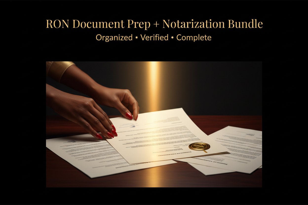 RON Document Prep + Notarization Bundle Thumbnail